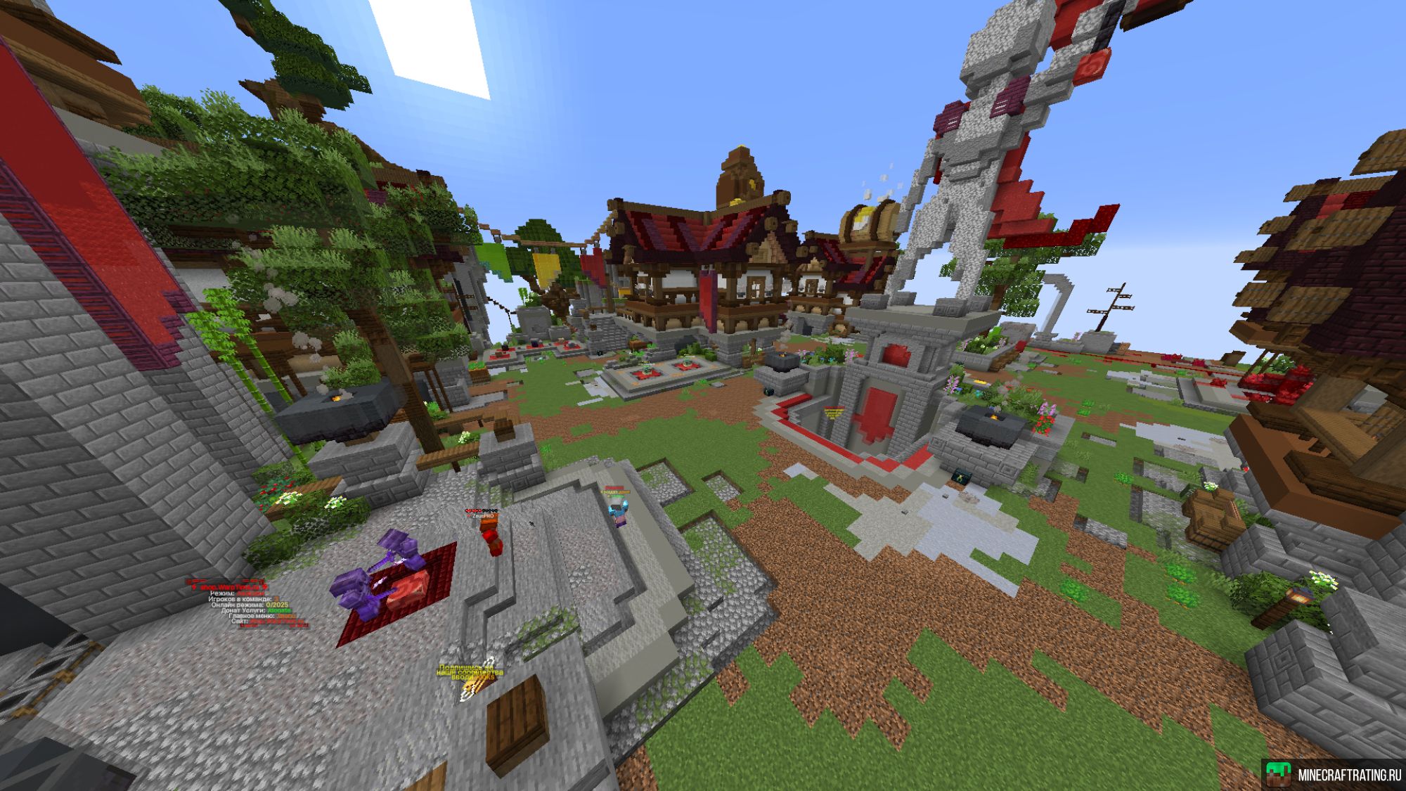 WarpTime — Лучшая копия FunTime! Фри донат /free сервер Майнкрафт