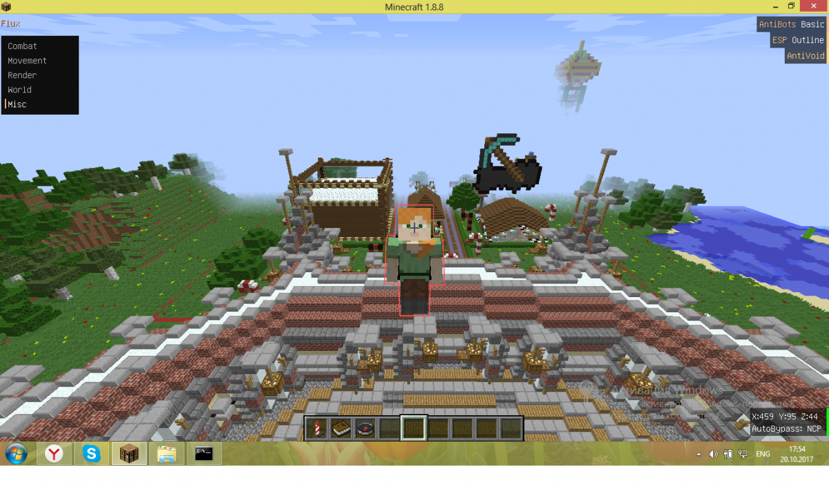 Server.pro sanicraft сервер Майнкрафт