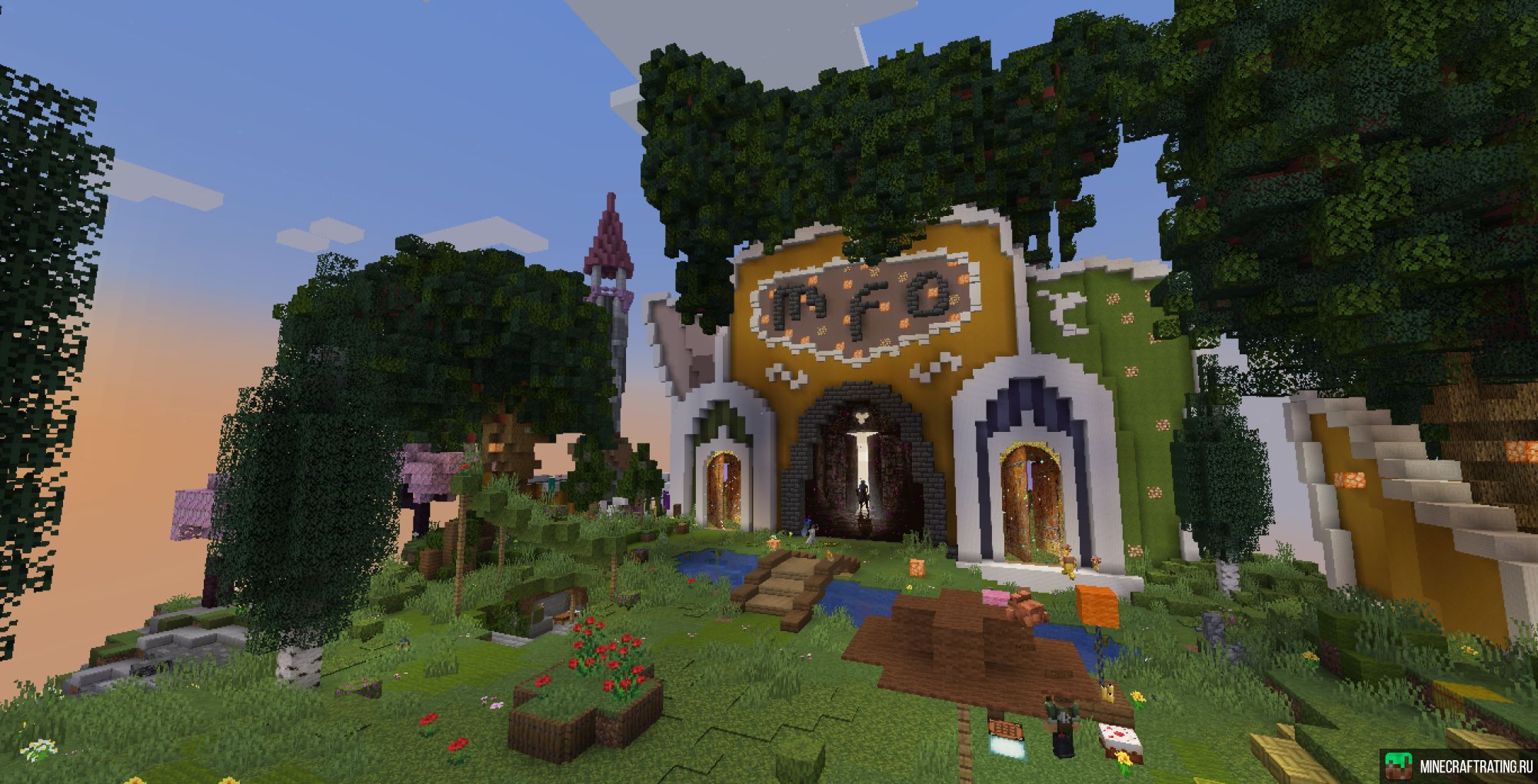 Без Доната⭐HQMC⭐Java⭐Bedrock сервер Майнкрафт