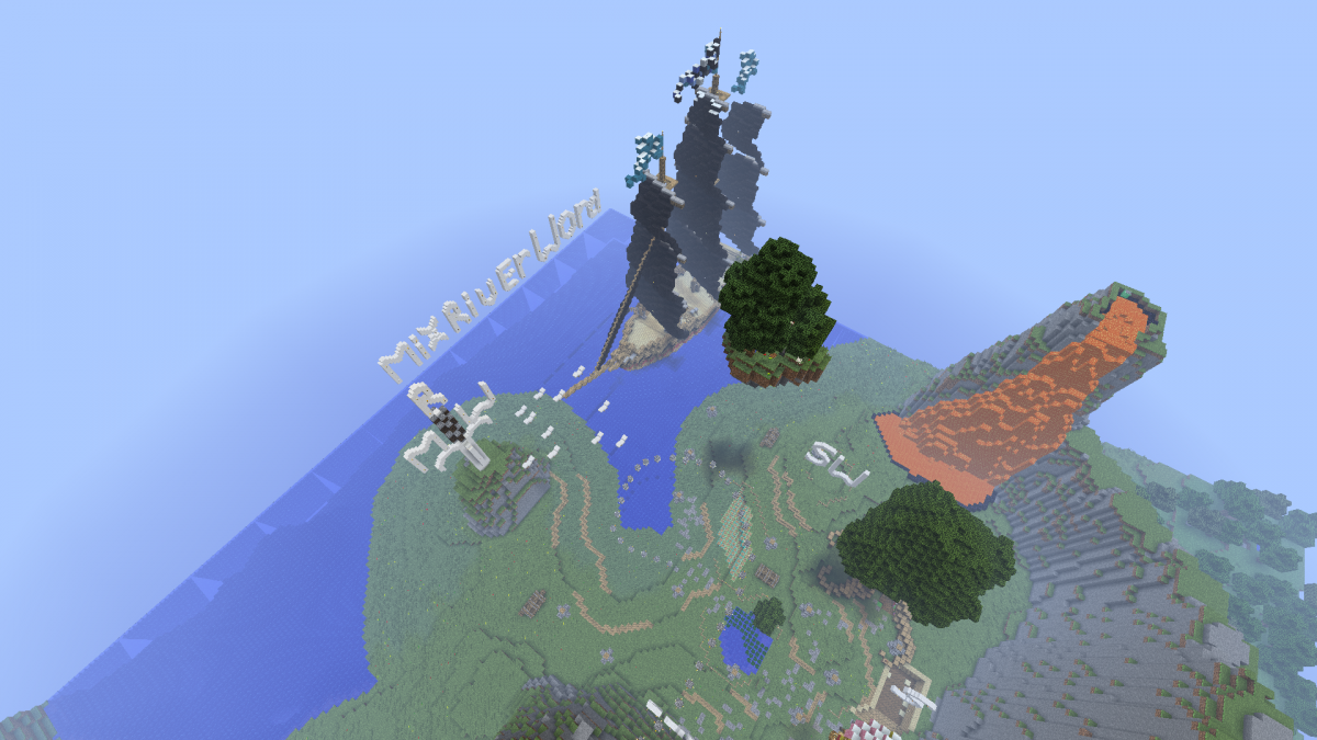 .. MixRiverWord Marry SkyWars HG Kazino NoDupe сервер Майнкрафт