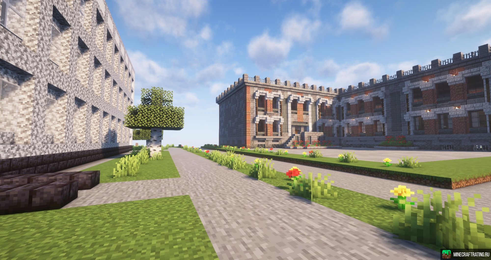 Выживание с защитой от гриферства! сервер Майнкрафт