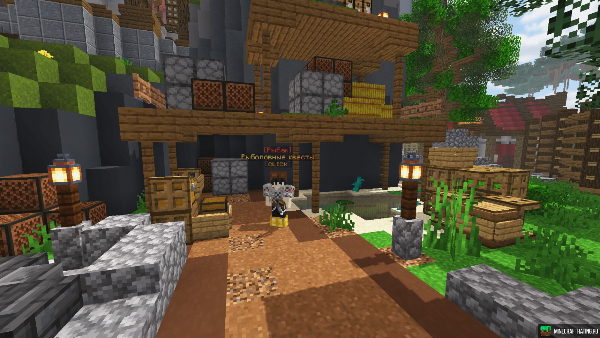 DISPLAYCRAFT сервер Майнкрафт