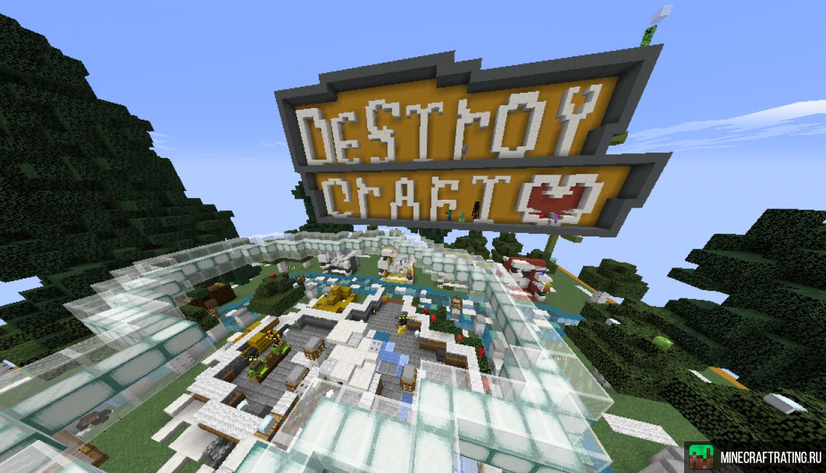 DestroyCraft сервер Майнкрафт