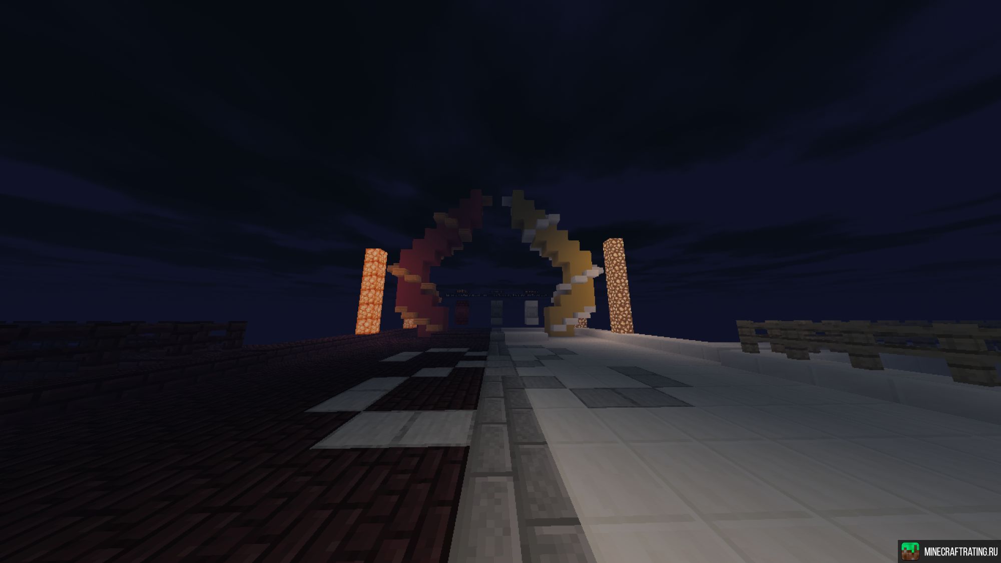 SkyRush > Небеса предналежат нам! сервер Майнкрафт