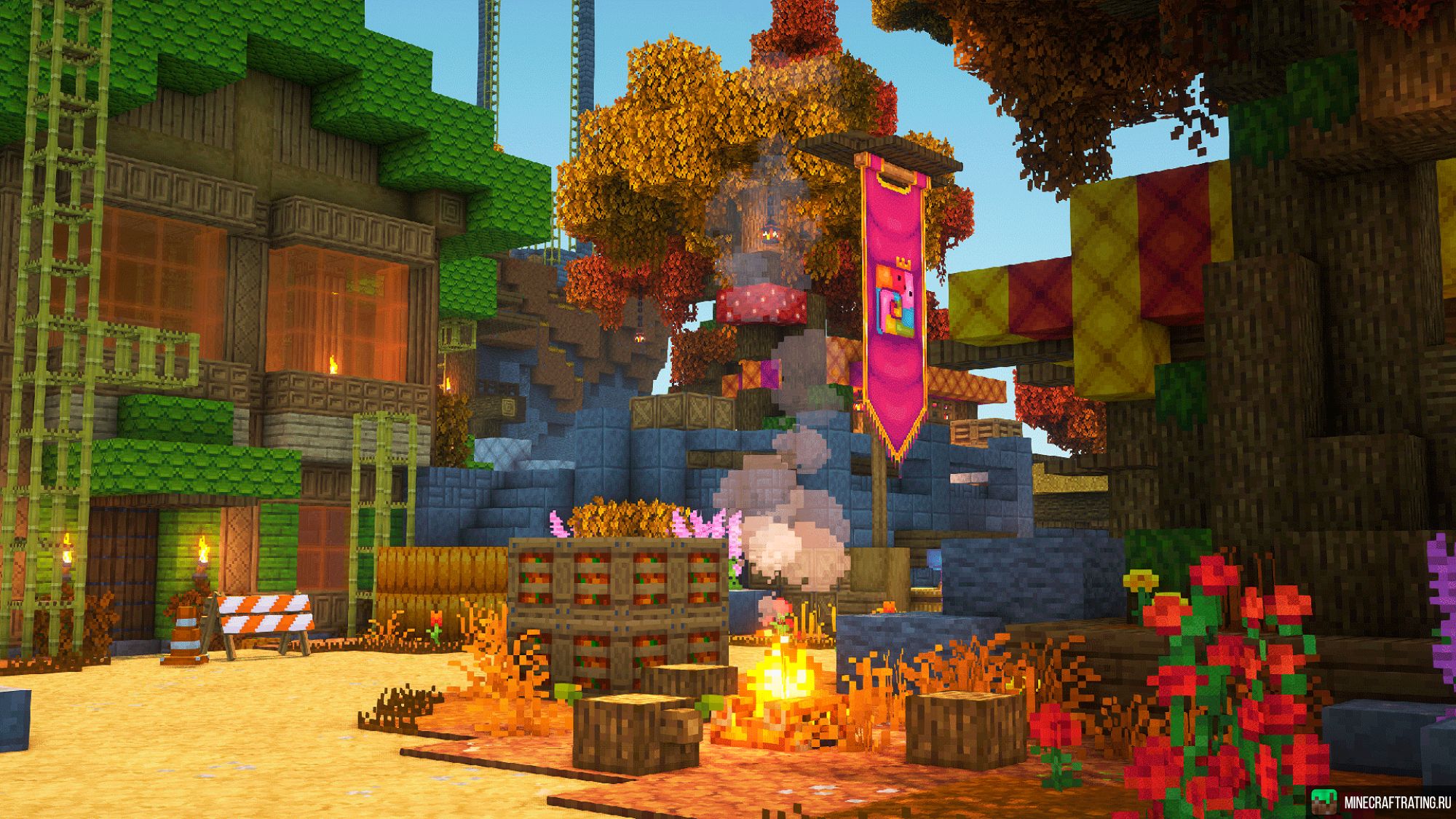 🍭 LOLLIPOPMC 🍭 1.21.4 - 1.21.5 🍭 ЗАХОДИ 🍭 сервер Майнкрафт