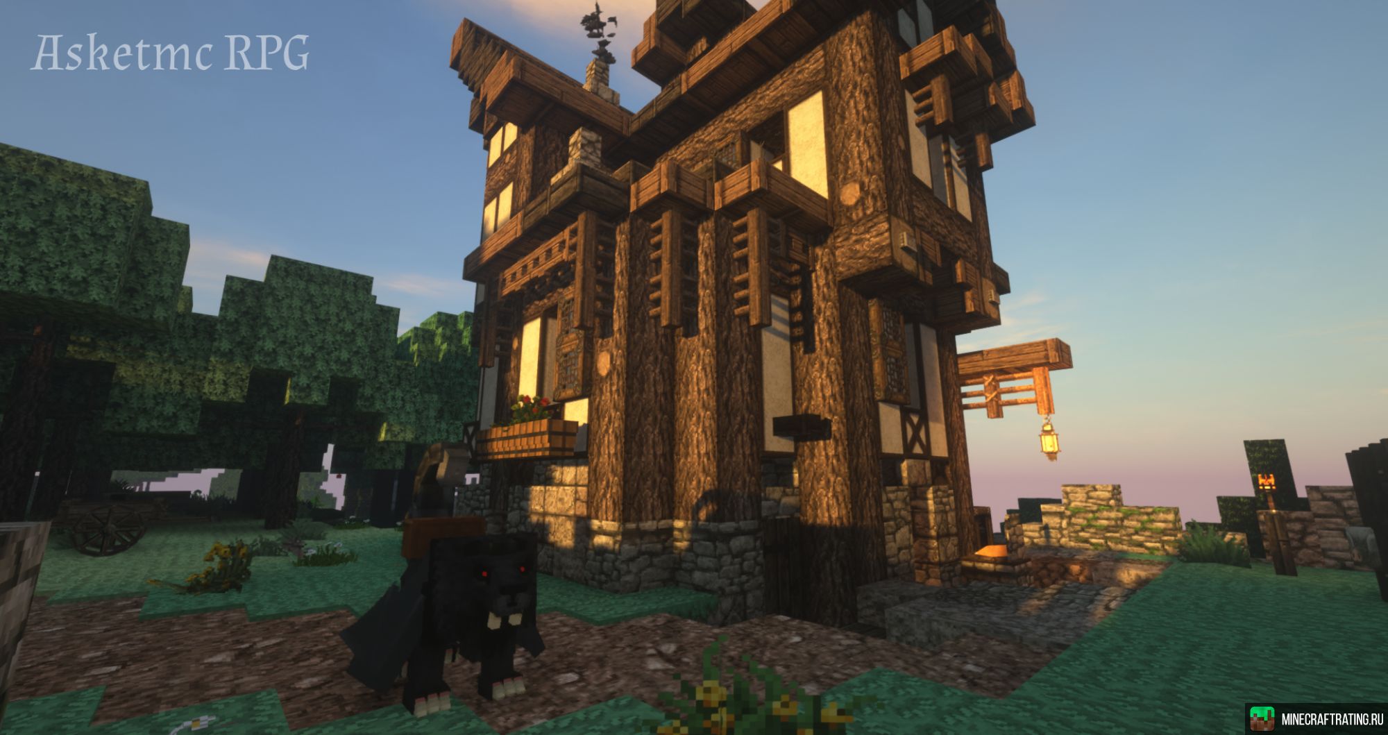 Asketmc VCraft RPG сервер Майнкрафт