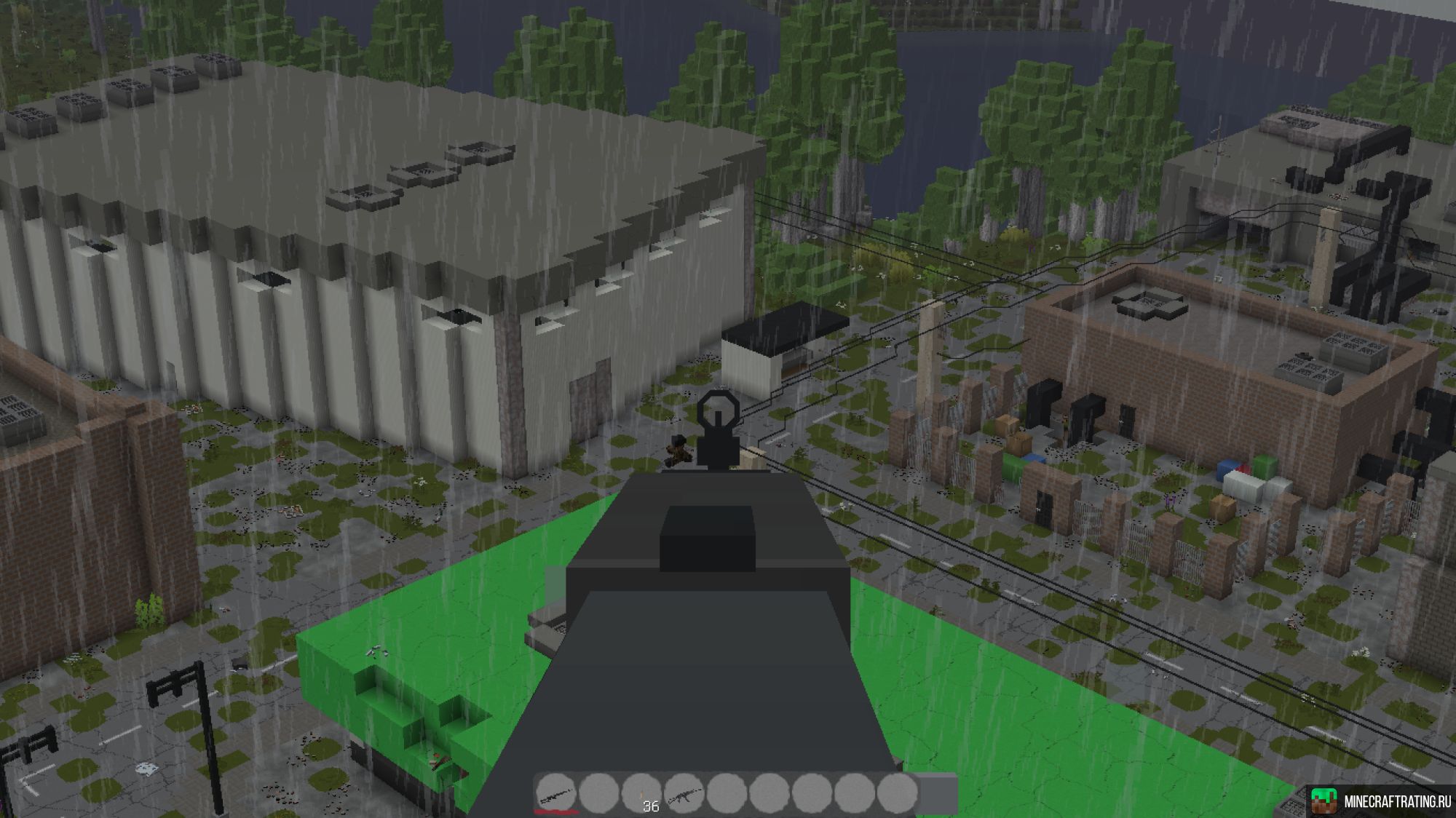 Morcraft –「Пост-апокалипсис, Оружие, Хардкор!」 сервер Майнкрафт