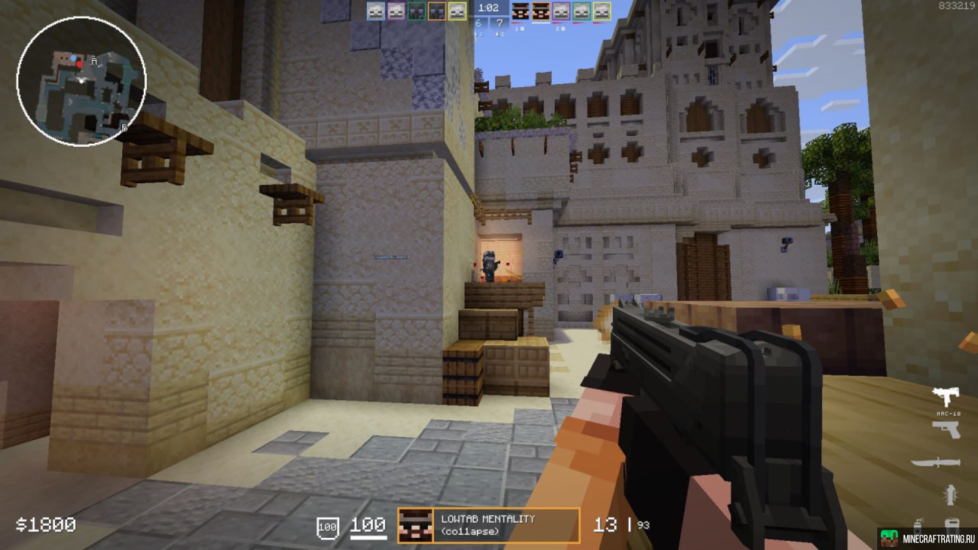 CherryPizza | Counter-Mine 2 сервер Майнкрафт