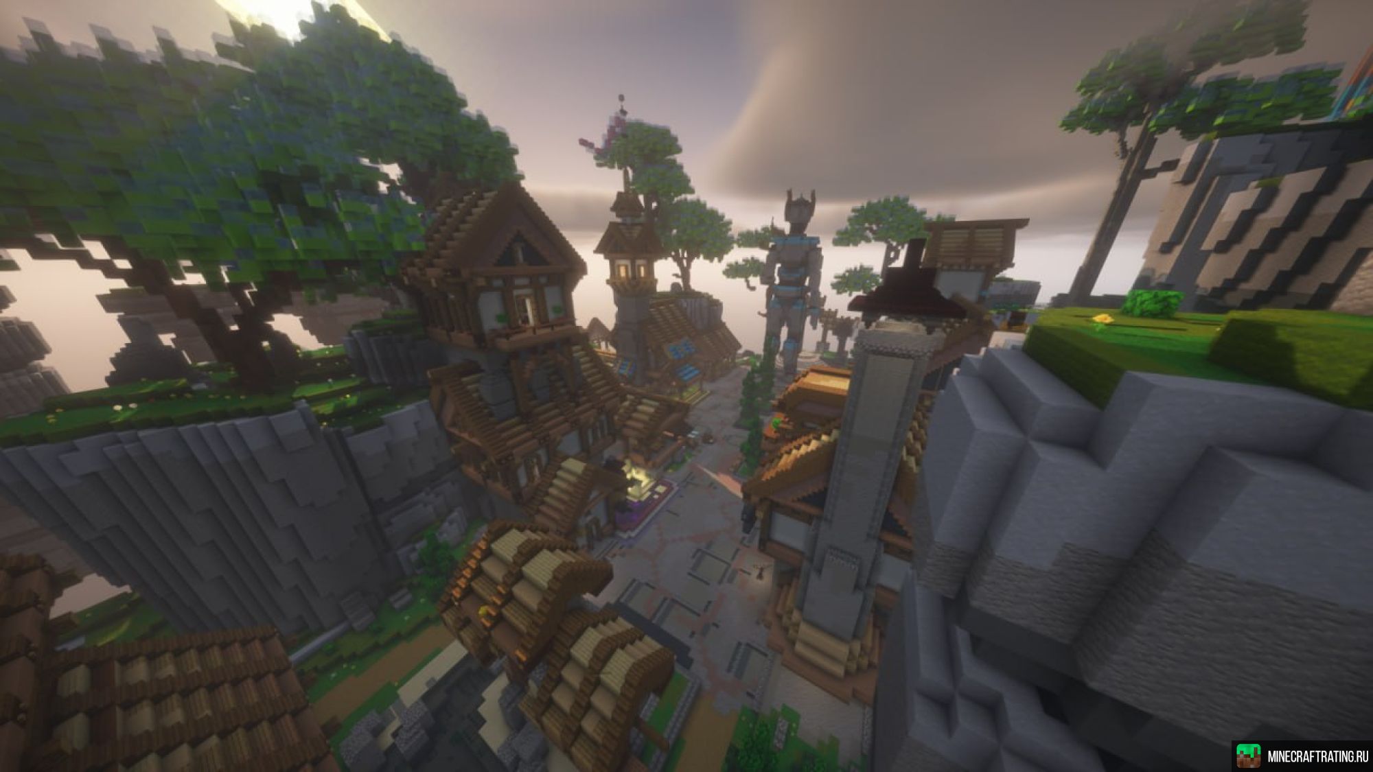 ❤️ LunarWorld - прекрасный анархический проект! сервер Майнкрафт