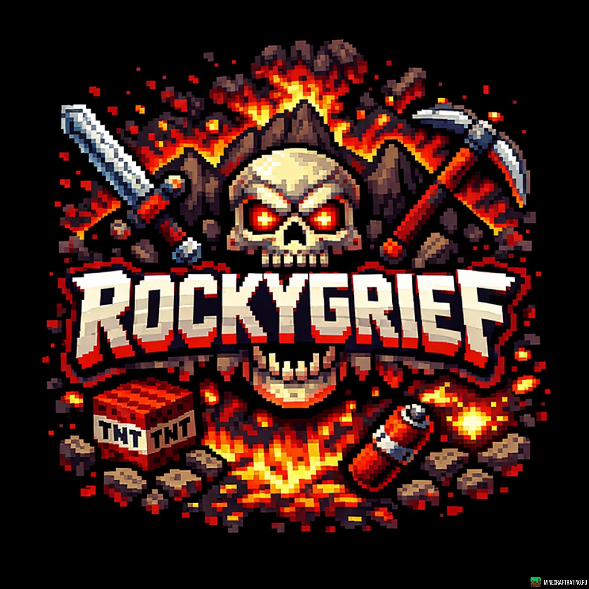 RockyGrief сервер Майнкрафт