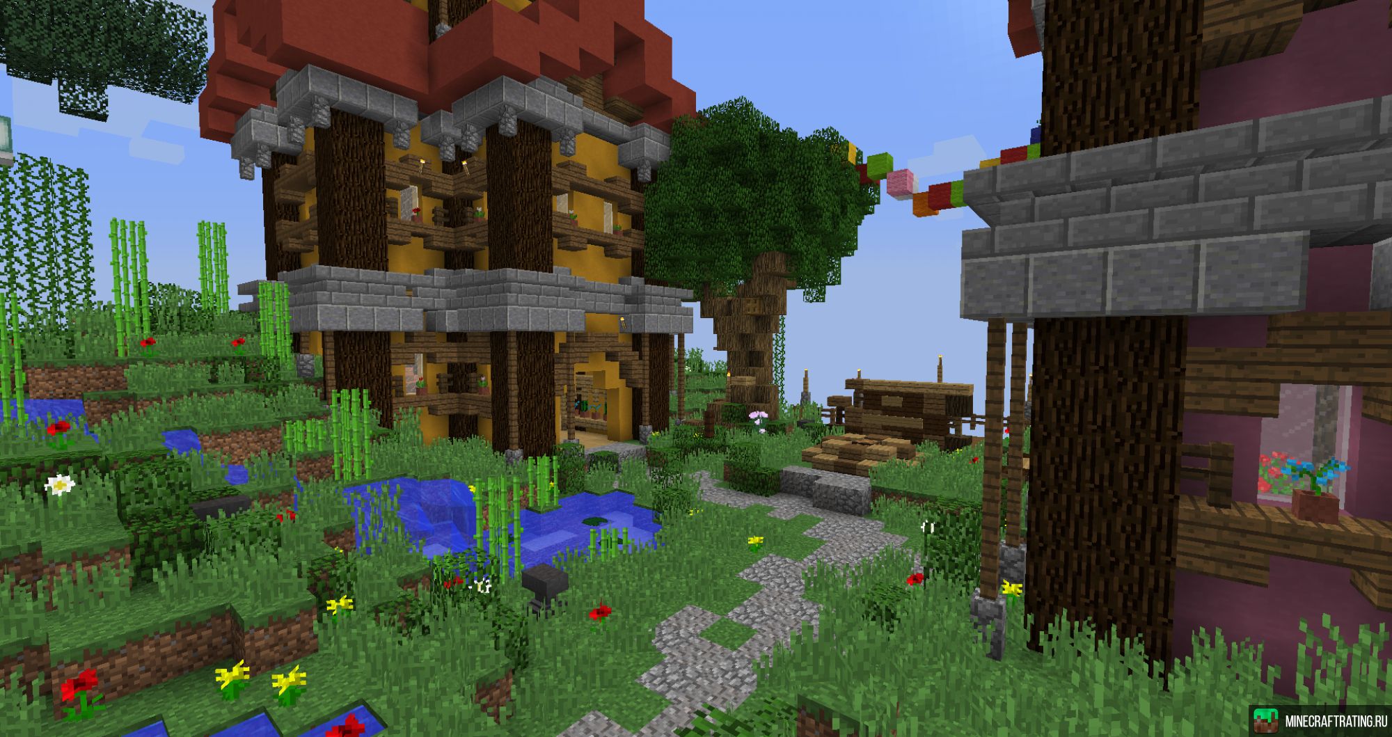 ⭐ HAPPYORANGE⭐ Анархия, Выживание, Мини-Игры сервер Майнкрафт