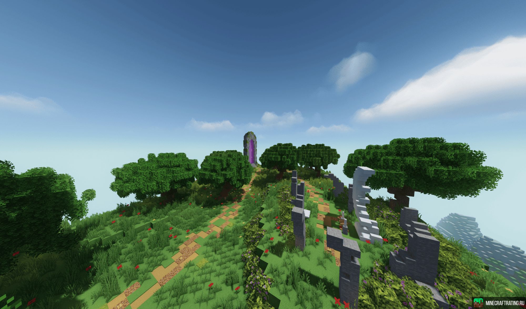 MultiWorlds сервер Майнкрафт