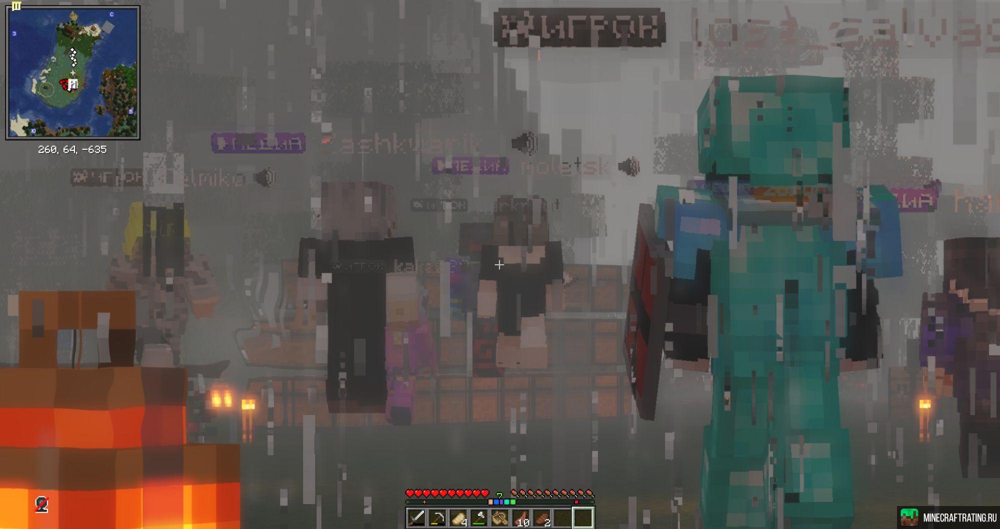 Скриншот WebCraft Vanilla 4 сезон сервер Майнкрафт