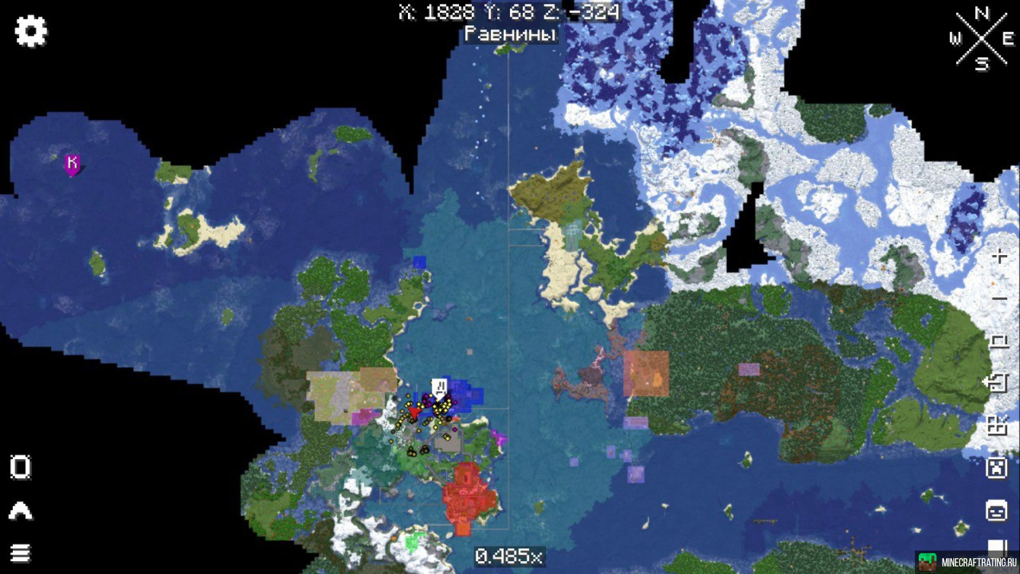 Скриншот MineConf сервер Майнкрафт