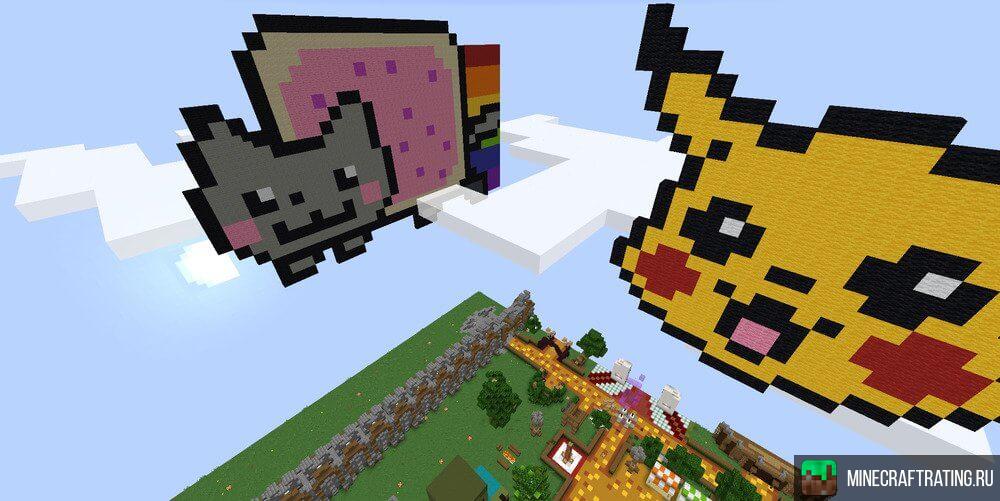 Скриншот ⭐ AlphaCraft ⭐ БОЛЬШОЙ онлайн | ГРИФ 1.8-1.21.8 сервер Майнкрафт