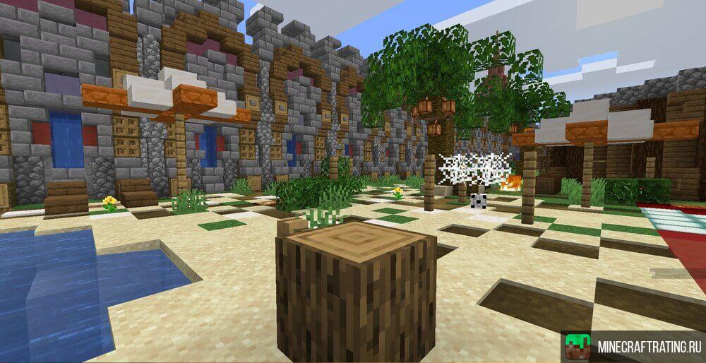 Скриншот ⭐ AlphaCraft ⭐ БОЛЬШОЙ онлайн | ГРИФ 1.8-1.21.8 сервер Майнкрафт