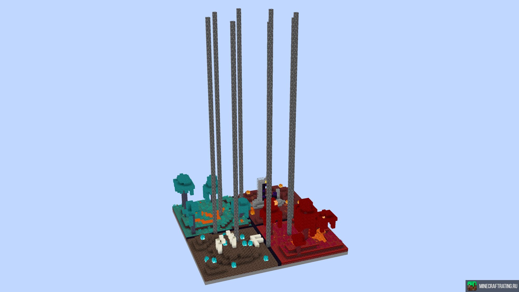 Скриншот ConsoleMC сервер Майнкрафт