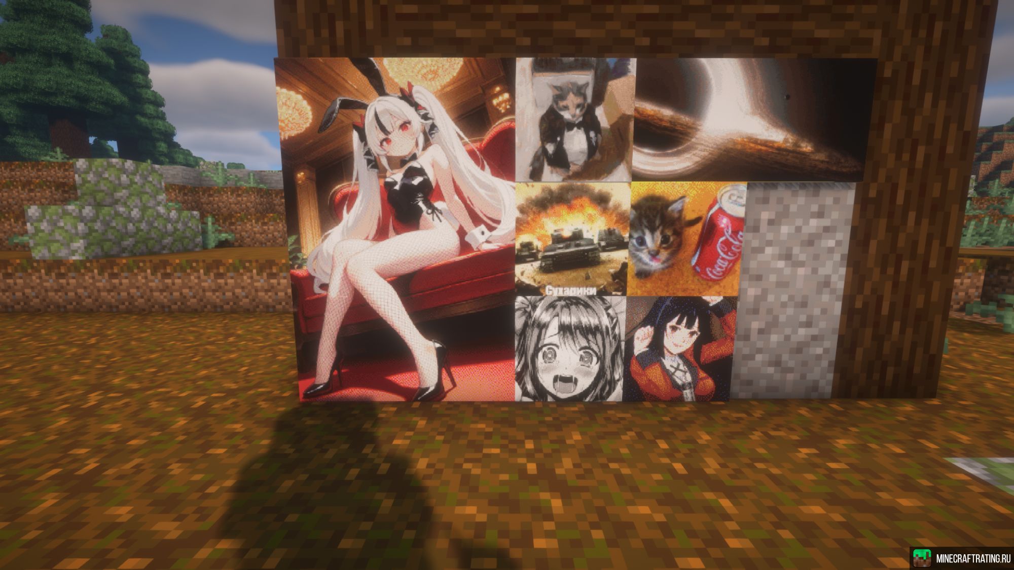 Скриншот SERVACHUCK приватный сервер Майнкрафт