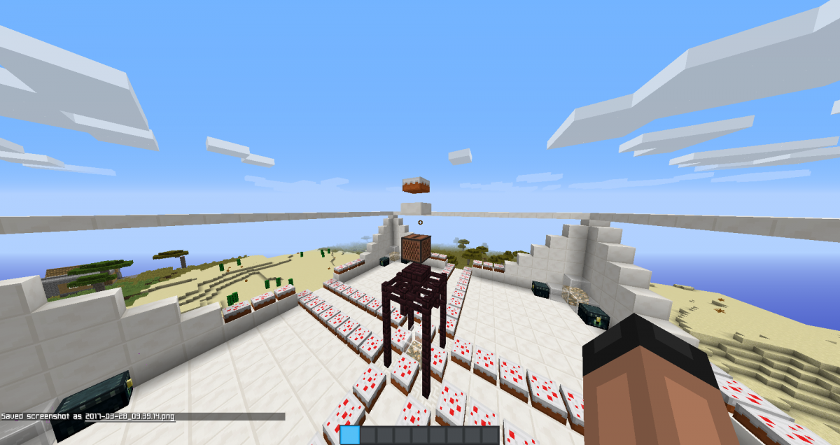 Скриншот Cake World сервер Майнкрафт