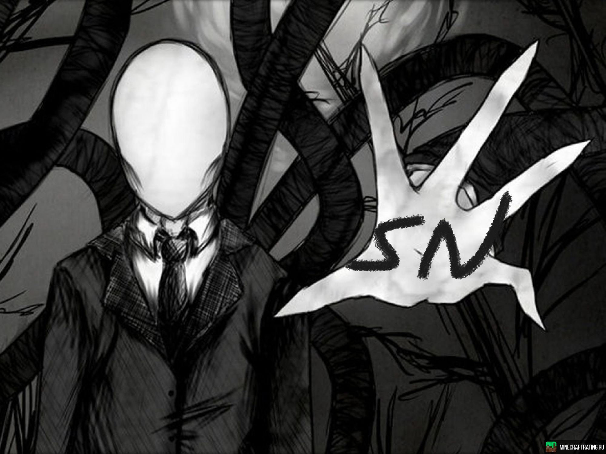 Скриншот 👹SlenderNight👹 Хоррор сервер! сервер Майнкрафт