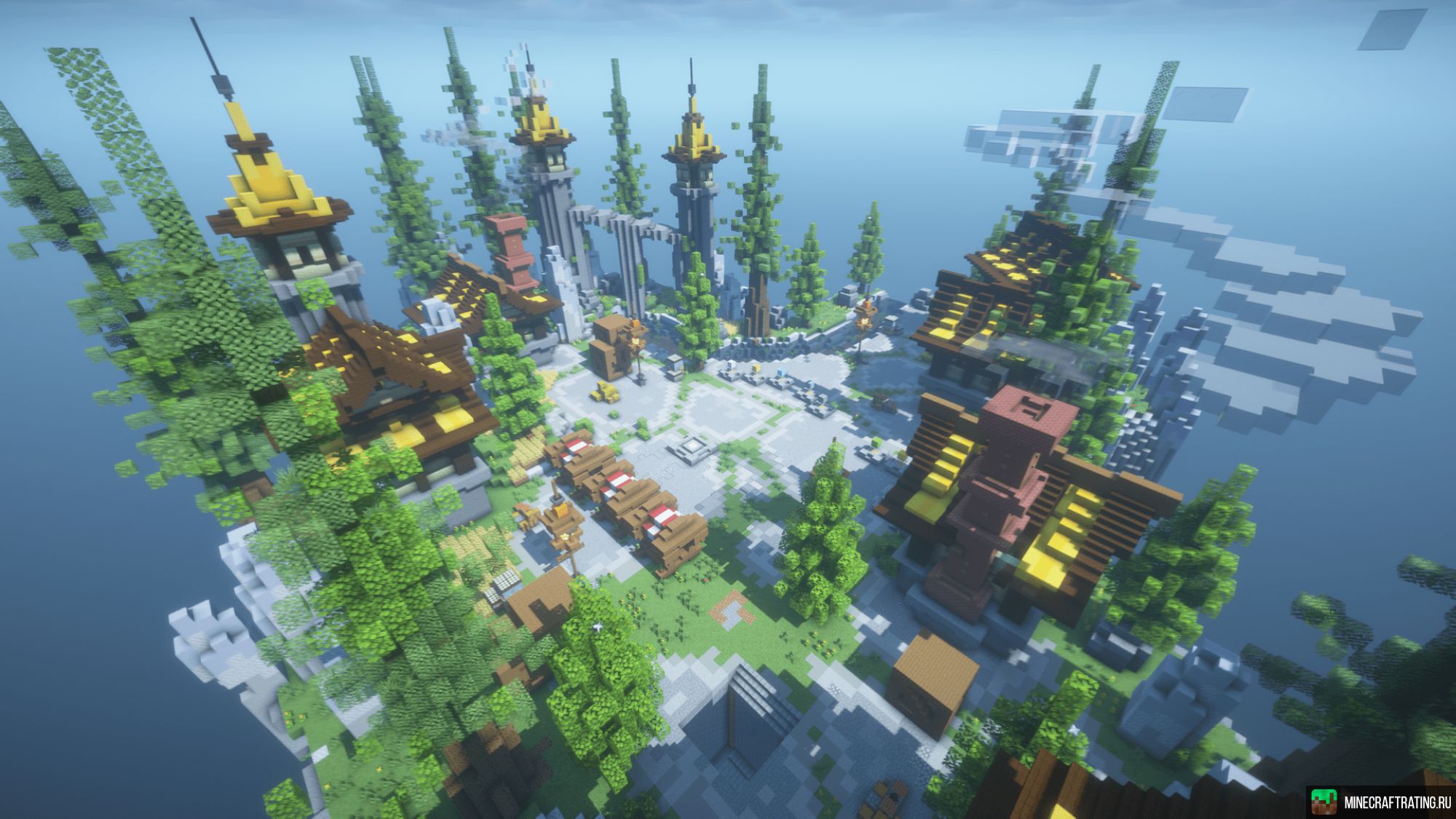 Скриншот RazeWorld сервер Майнкрафт