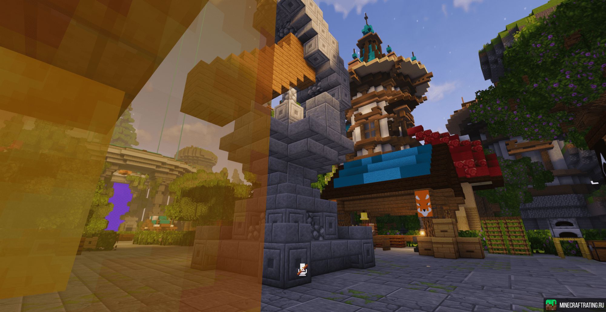 Скриншот CUBEVERSE - СКОРО ВАЙП VanillaRP+ сервер Майнкрафт