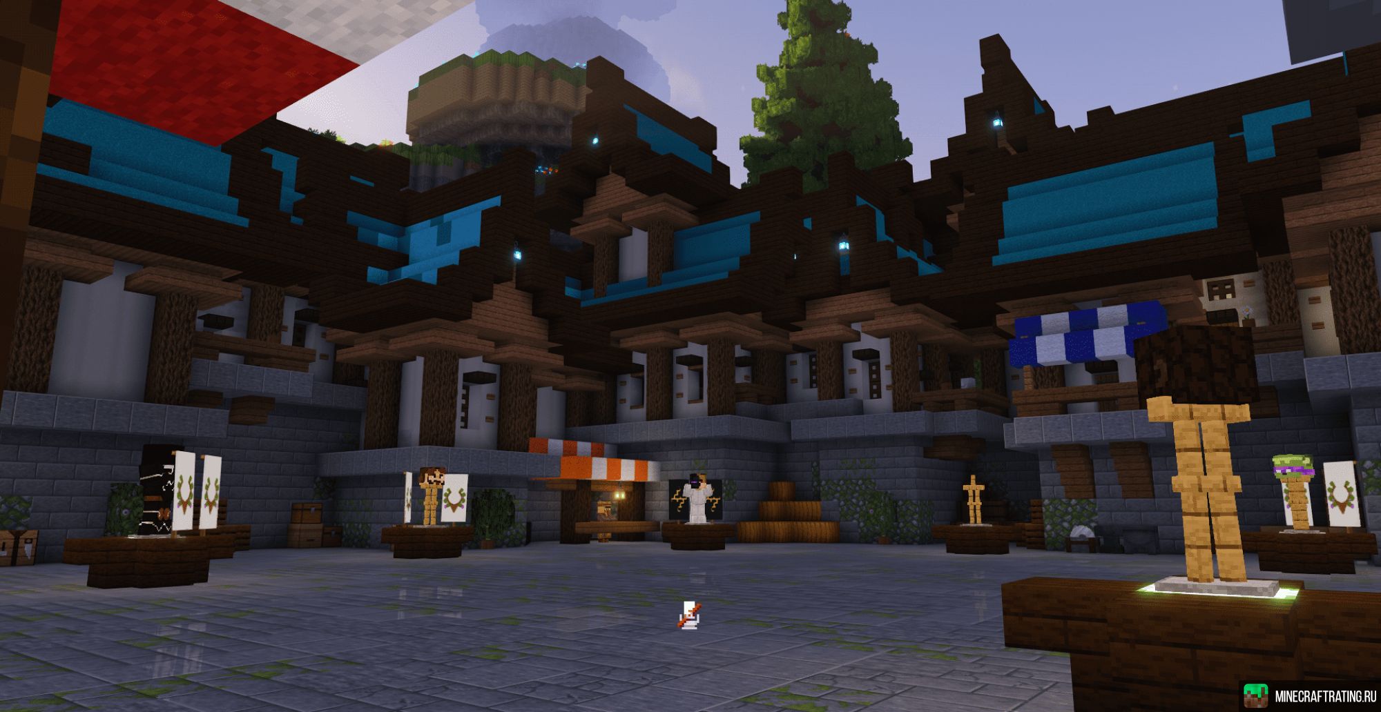 Скриншот CUBEVERSE - СКОРО ВАЙП VanillaRP+ сервер Майнкрафт