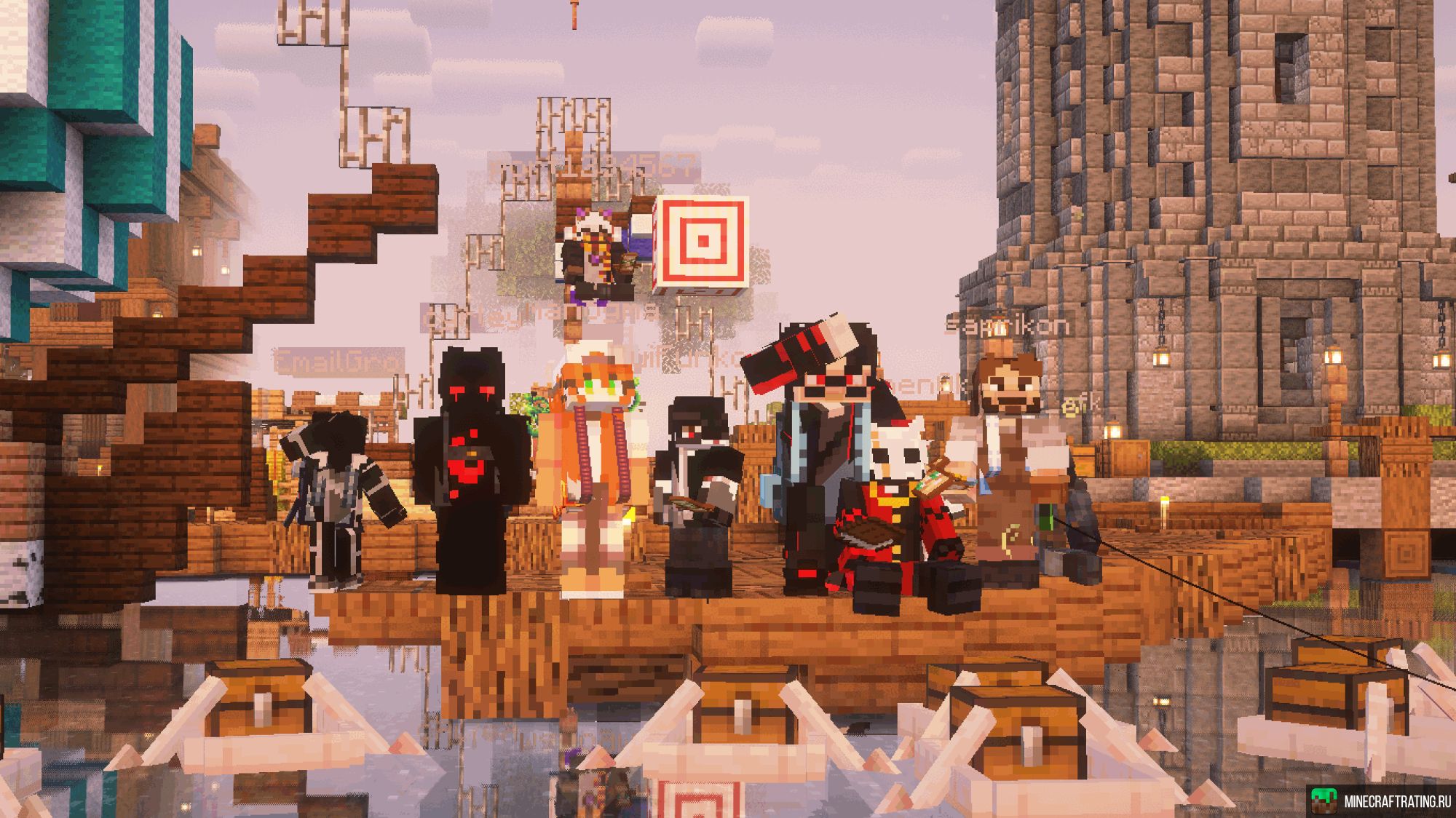 Скриншот CUBEVERSE - СКОРО ВАЙП VanillaRP+ сервер Майнкрафт