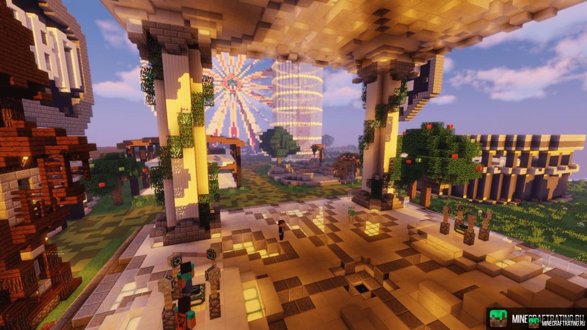 Скриншот ⚡ CRUBIX — 1.8–1.21.8 | Режимы на любой вкус ⚡ сервер Майнкрафт