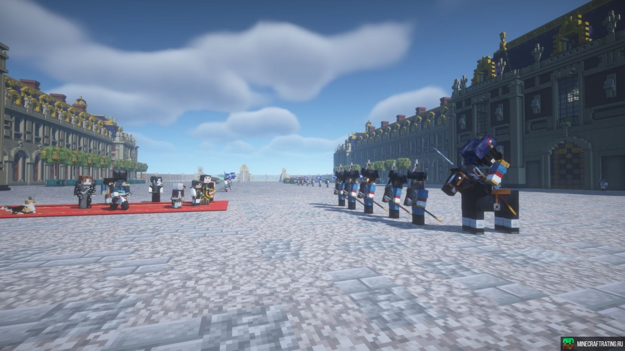 Скриншот ⚜️ Versalles RP ⚜️ сервер Майнкрафт