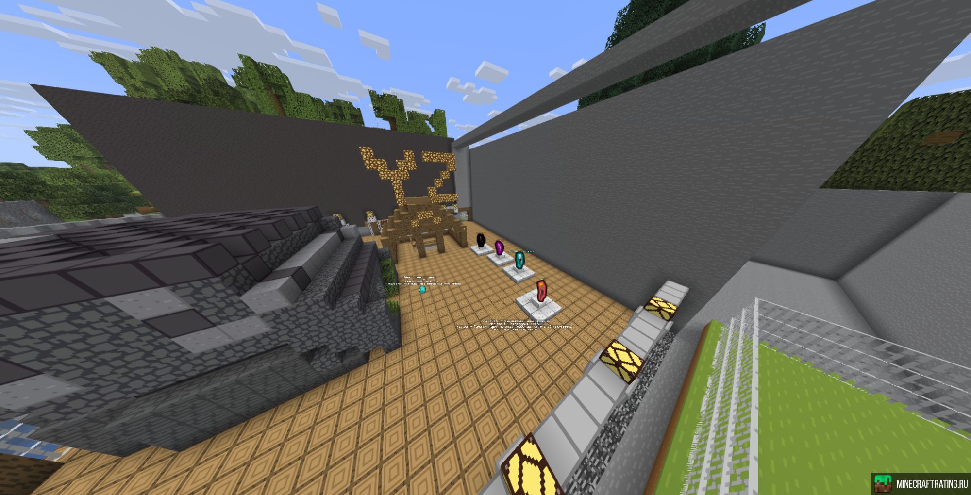 Скриншот YZ Project ванильное выживание сервер Майнкрафт
