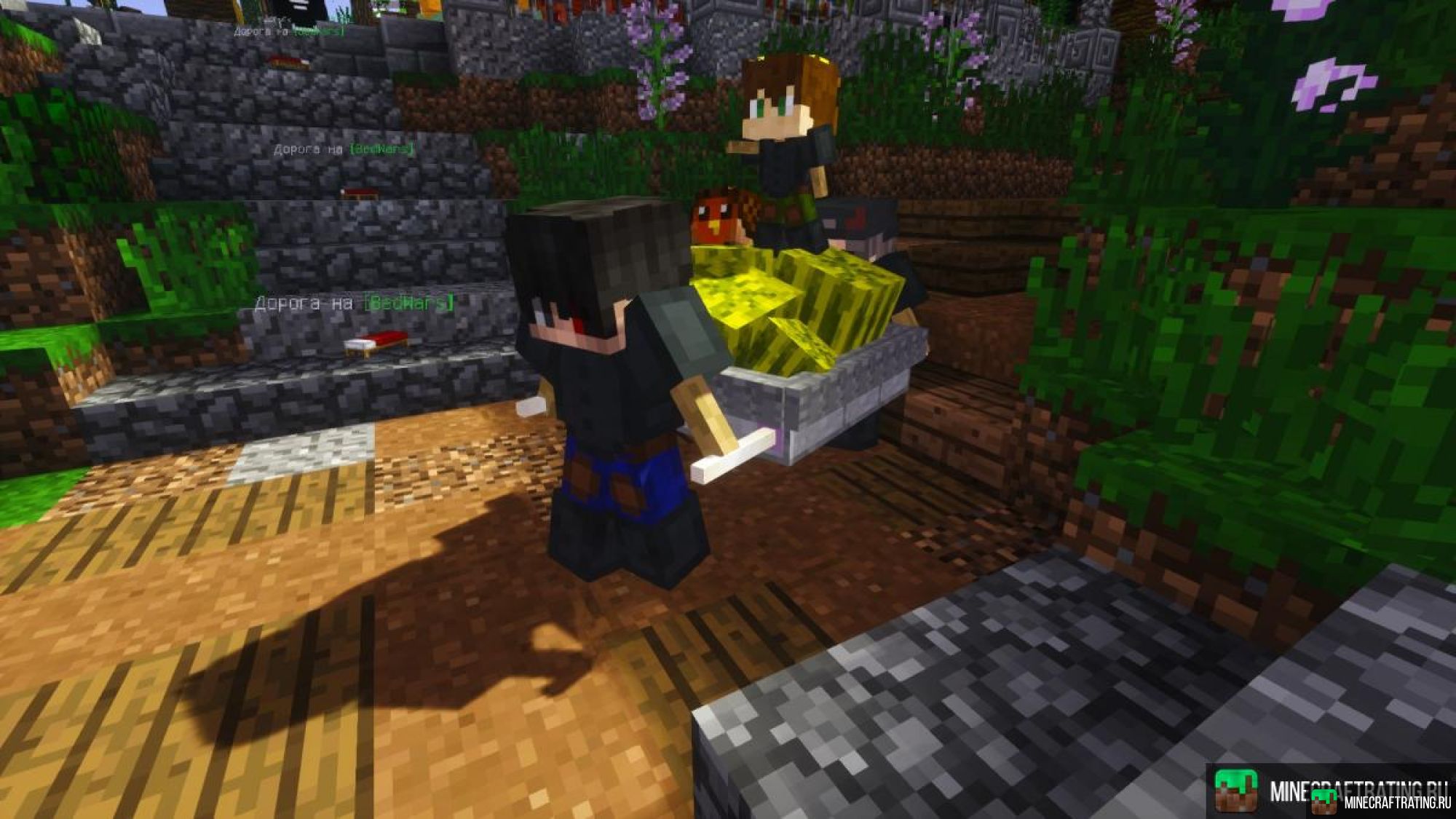 Скриншот ЧОТКИЙ ❤️▶ BATYACRAFT ◀❤️ 1.8–1.21.8 — ТУТ БАТИ! сервер Майнкрафт