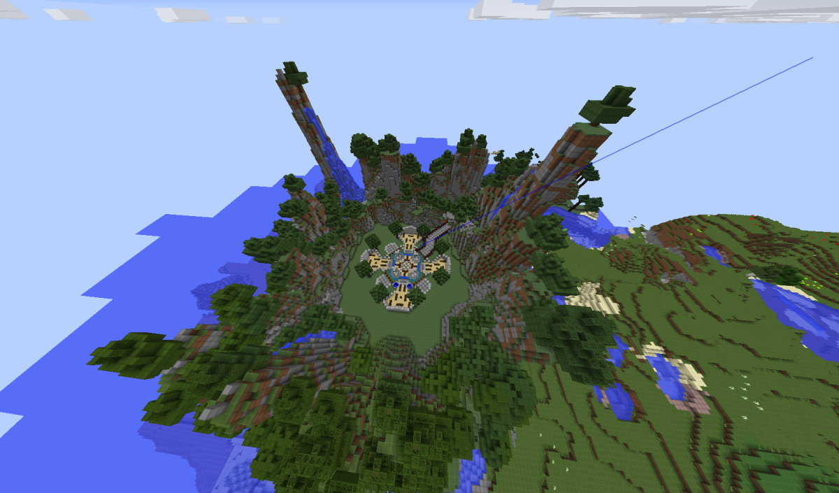 Скриншот DanyWorld сервер Майнкрафт