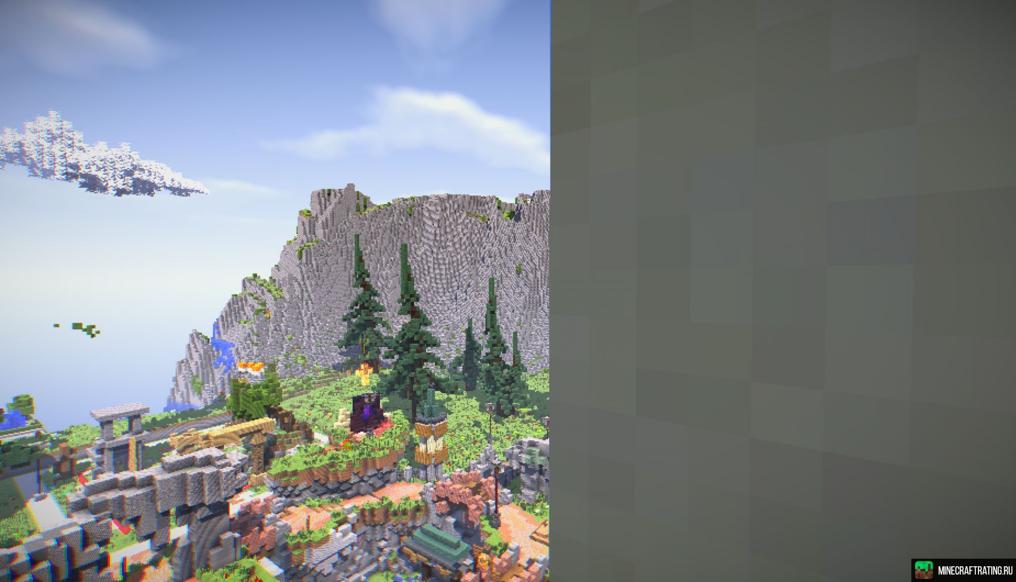 Скриншот AkLandCraft сервер Майнкрафт