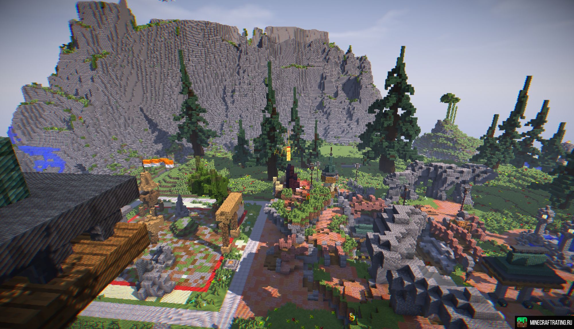 Скриншот AkLandCraft сервер Майнкрафт