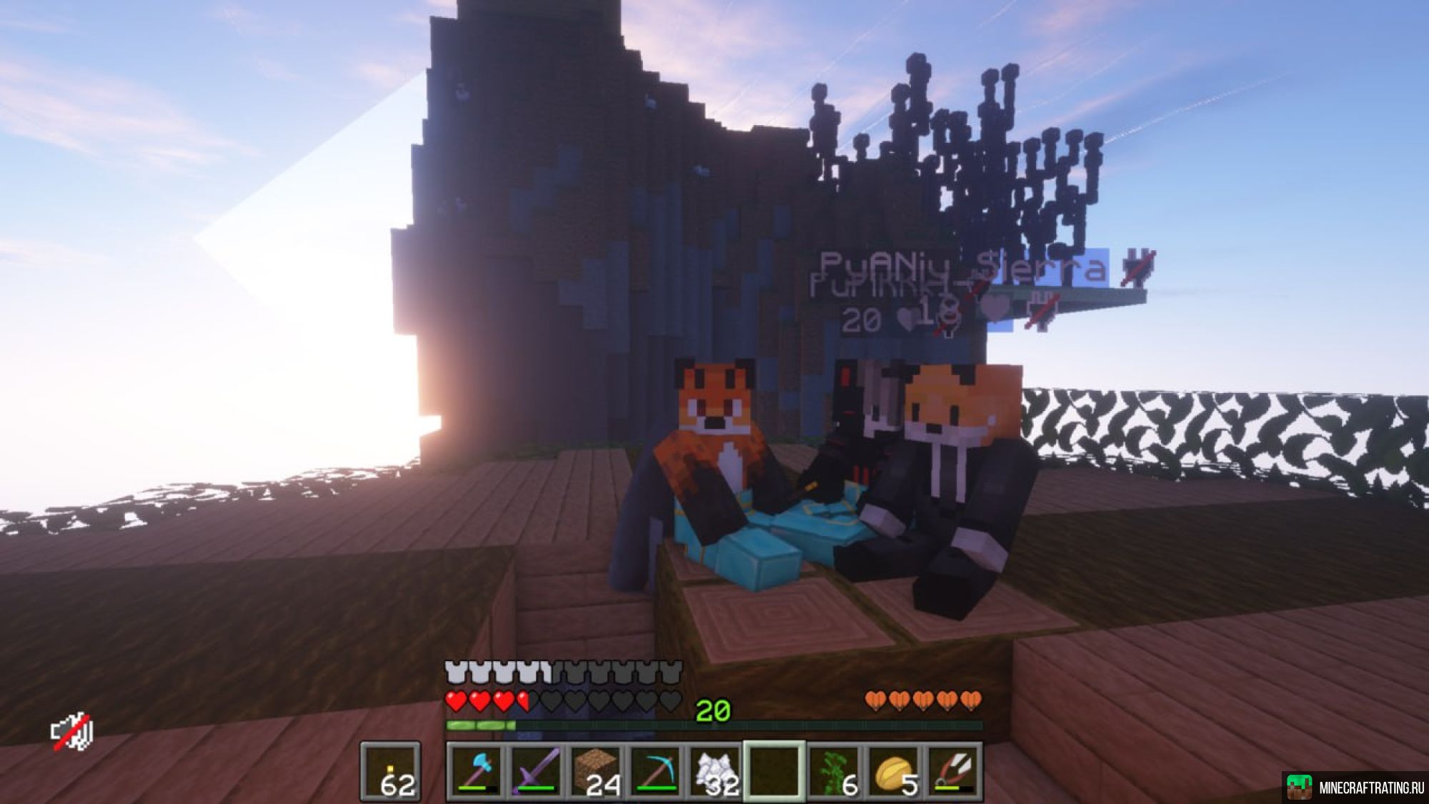 Скриншот Furry Block | OGA Pogrom сервер Майнкрафт