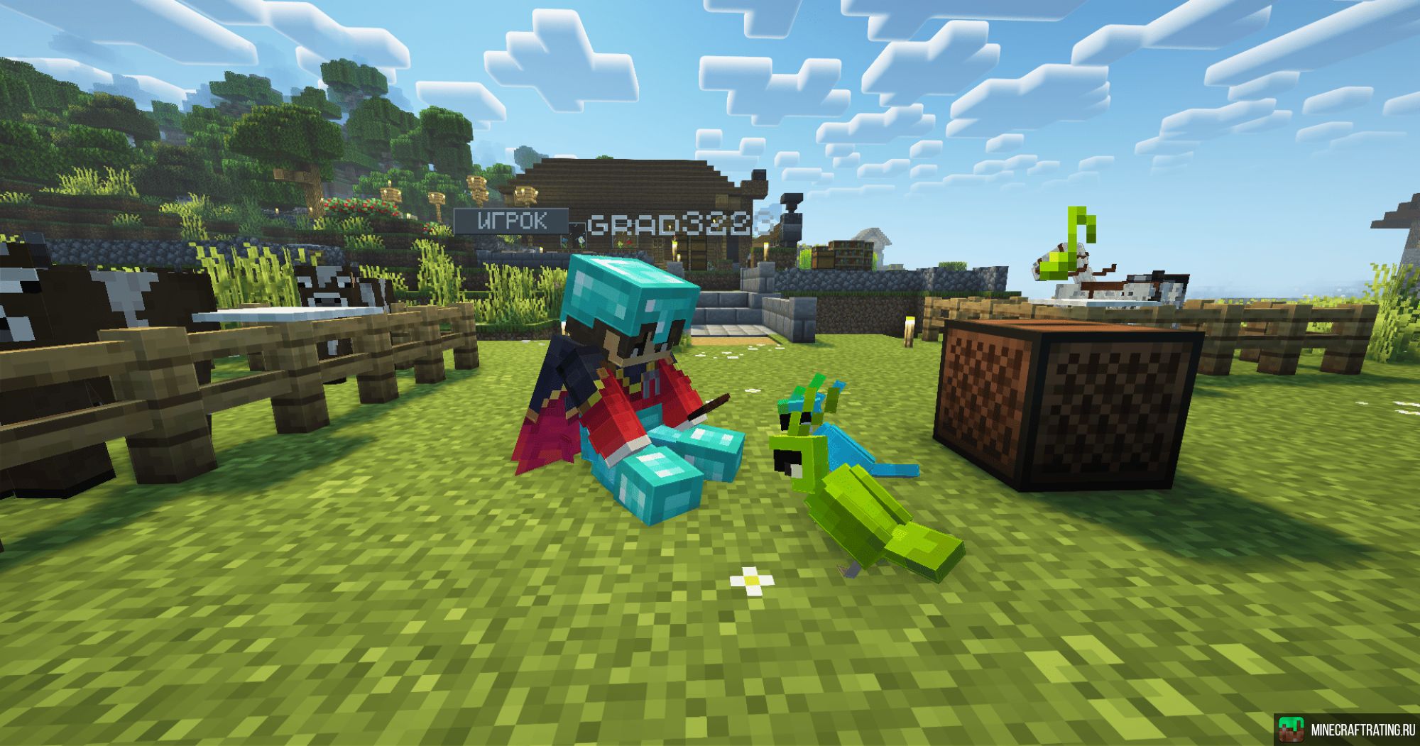 Скриншот Furry Block | OGA Pogrom сервер Майнкрафт