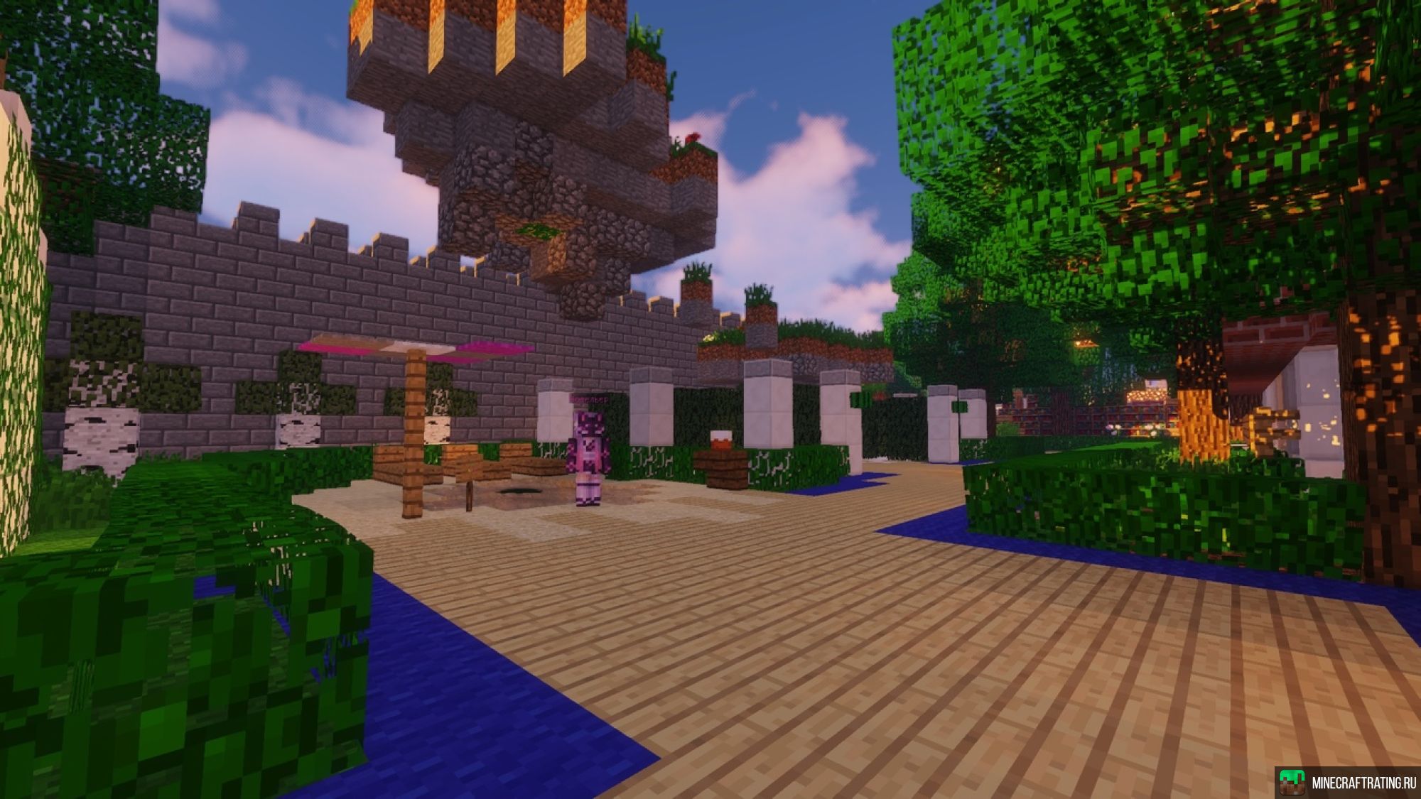 Скриншот ❤️ PlayMine ❤️ SkyBlock, BedWars, Murder, SkyWars🤠 сервер Майнкрафт