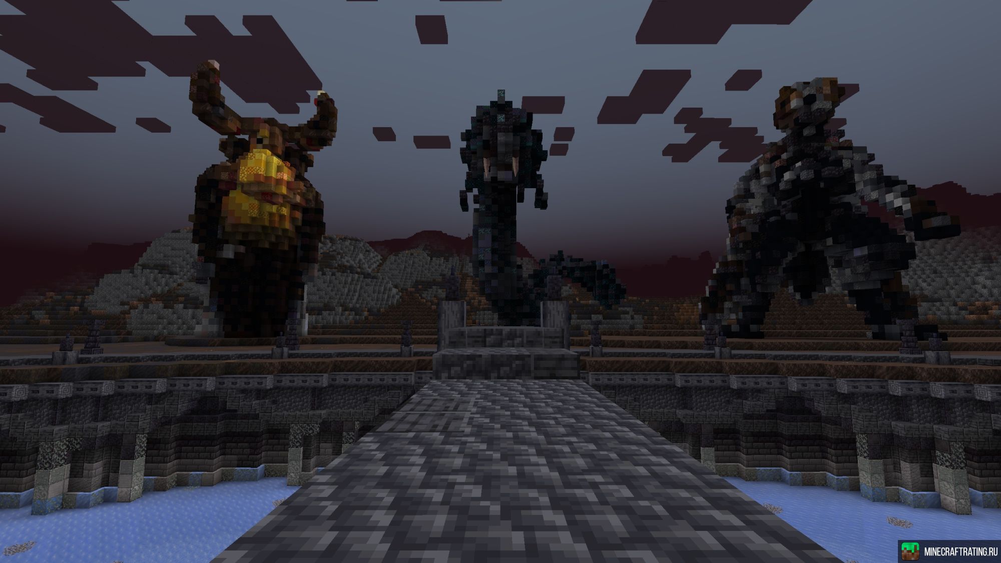 Скриншот Azron: Выживание. Анархия. Ванилла. сервер Майнкрафт