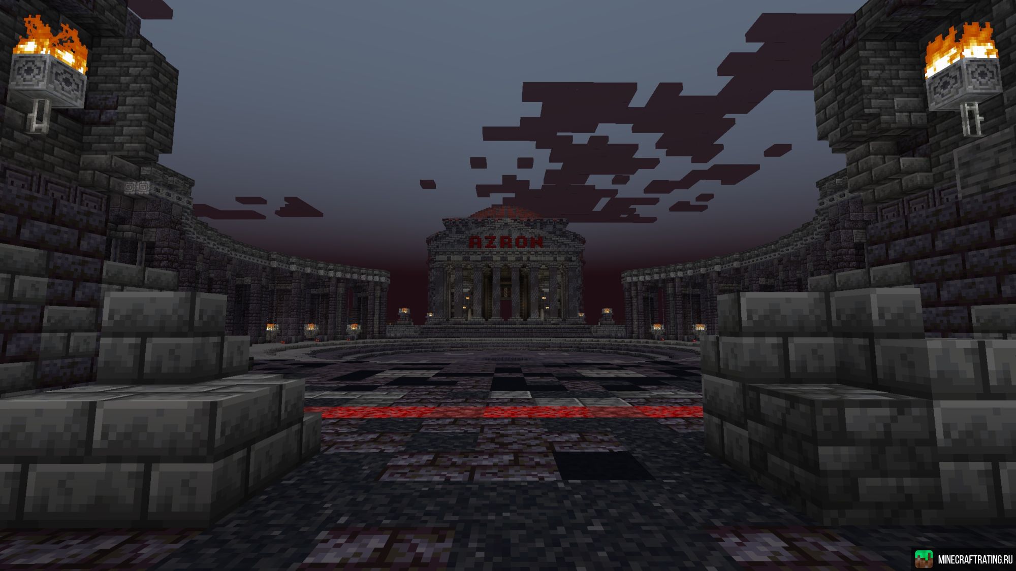 Скриншот Azron: Выживание. Анархия. Ванилла. сервер Майнкрафт