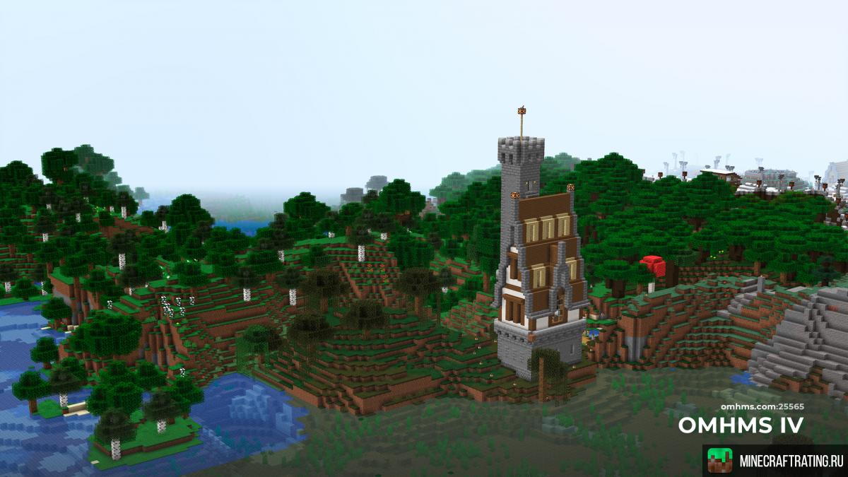 Скриншот OMHMS IV - Твой приватный сервер сервер Майнкрафт