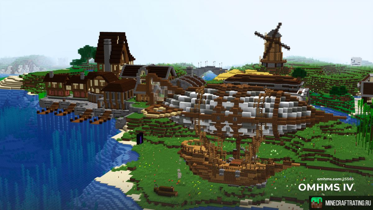 Скриншот OMHMS IV - Твой приватный сервер сервер Майнкрафт