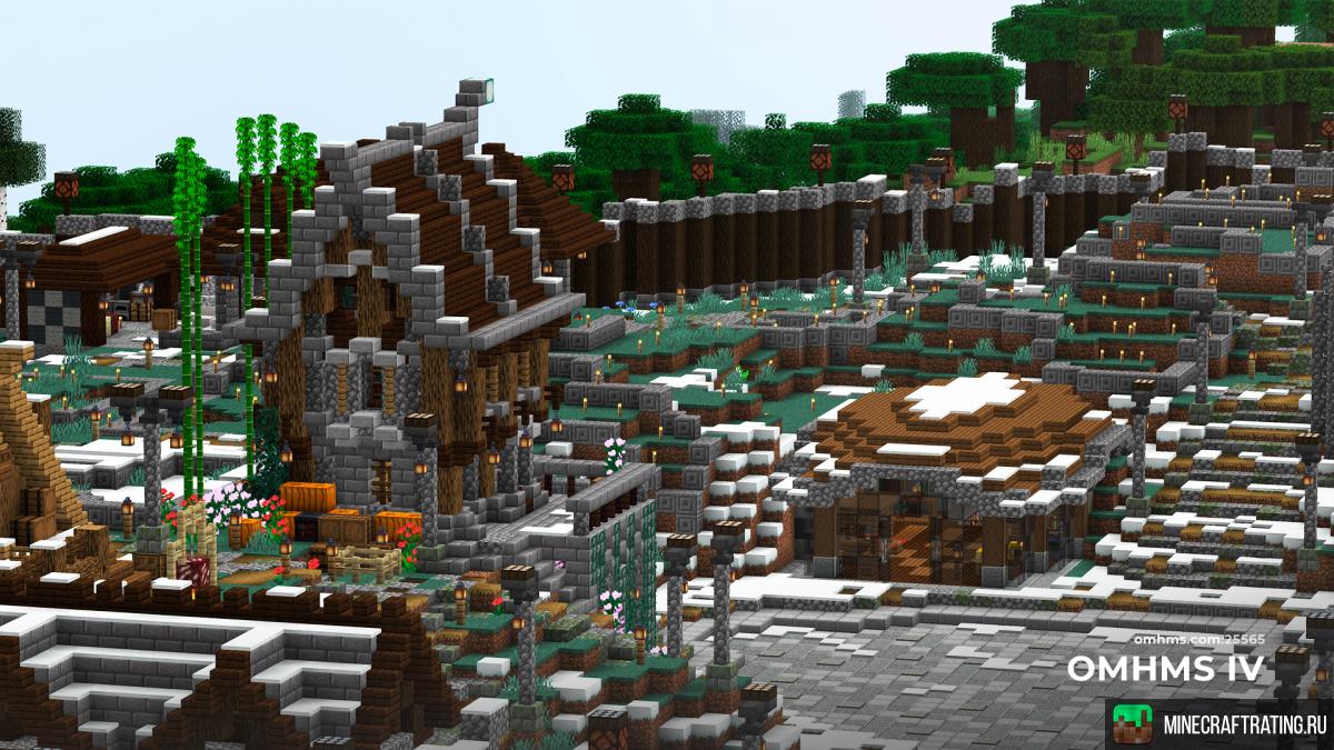 Скриншот OMHMS IV - Твой приватный сервер сервер Майнкрафт