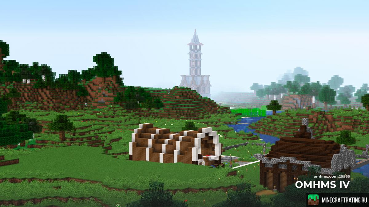 Скриншот OMHMS IV - Твой приватный сервер сервер Майнкрафт