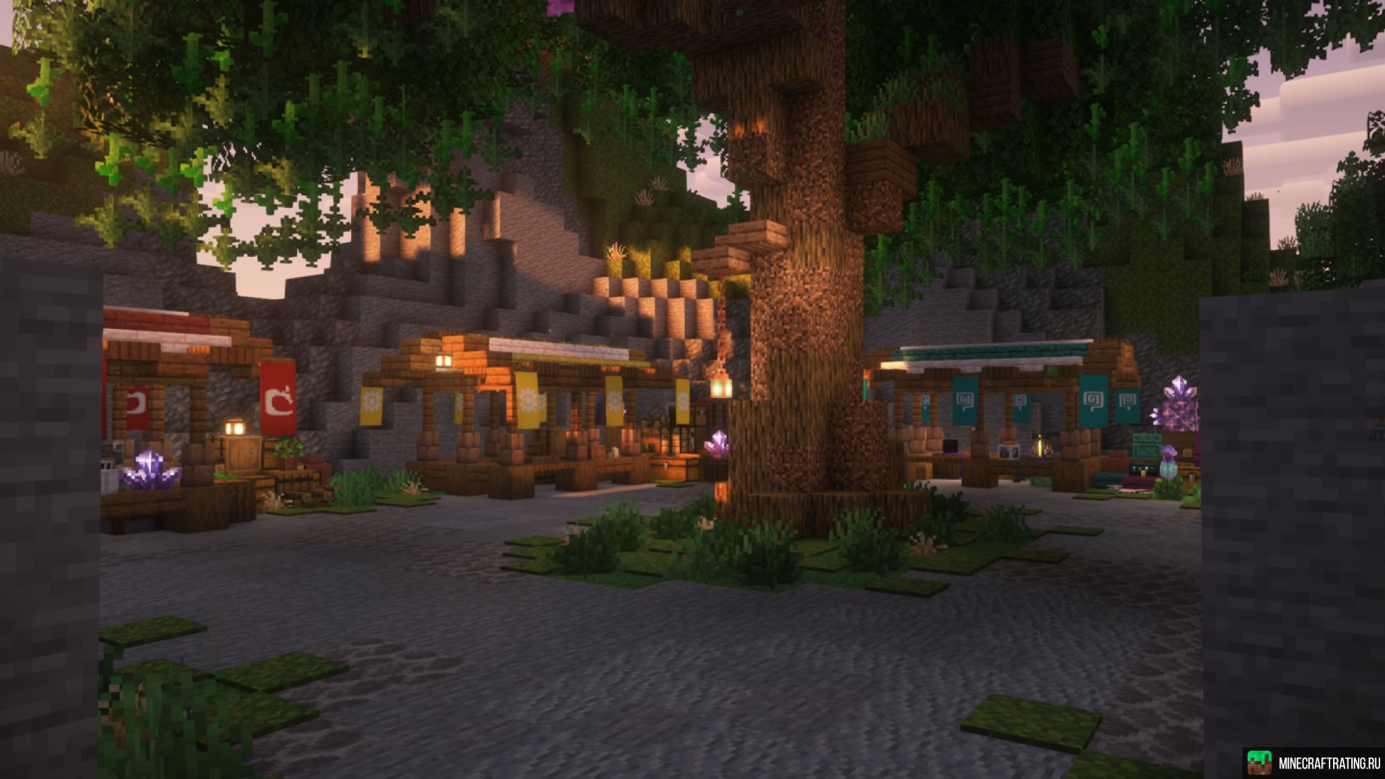 Скриншот CubeLife сервер Майнкрафт