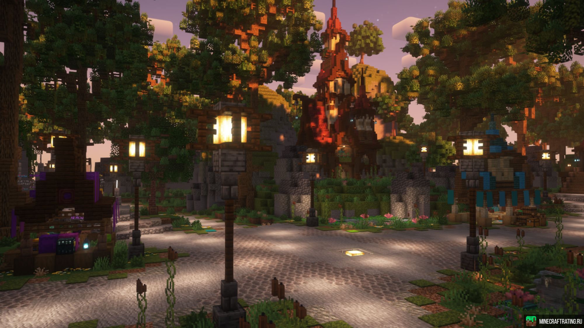 Скриншот CubeLife сервер Майнкрафт