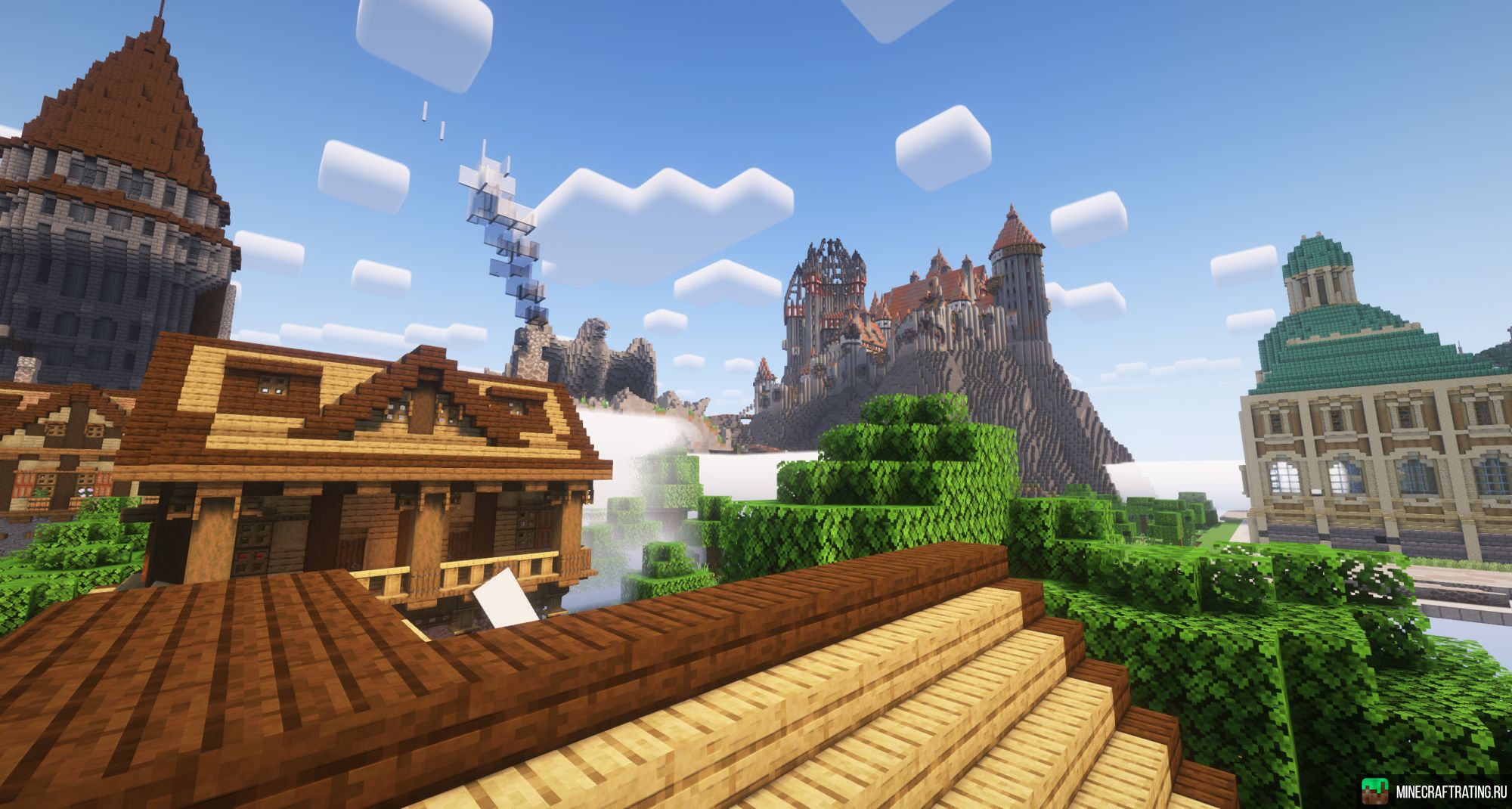 Скриншот QvMine сервер Майнкрафт