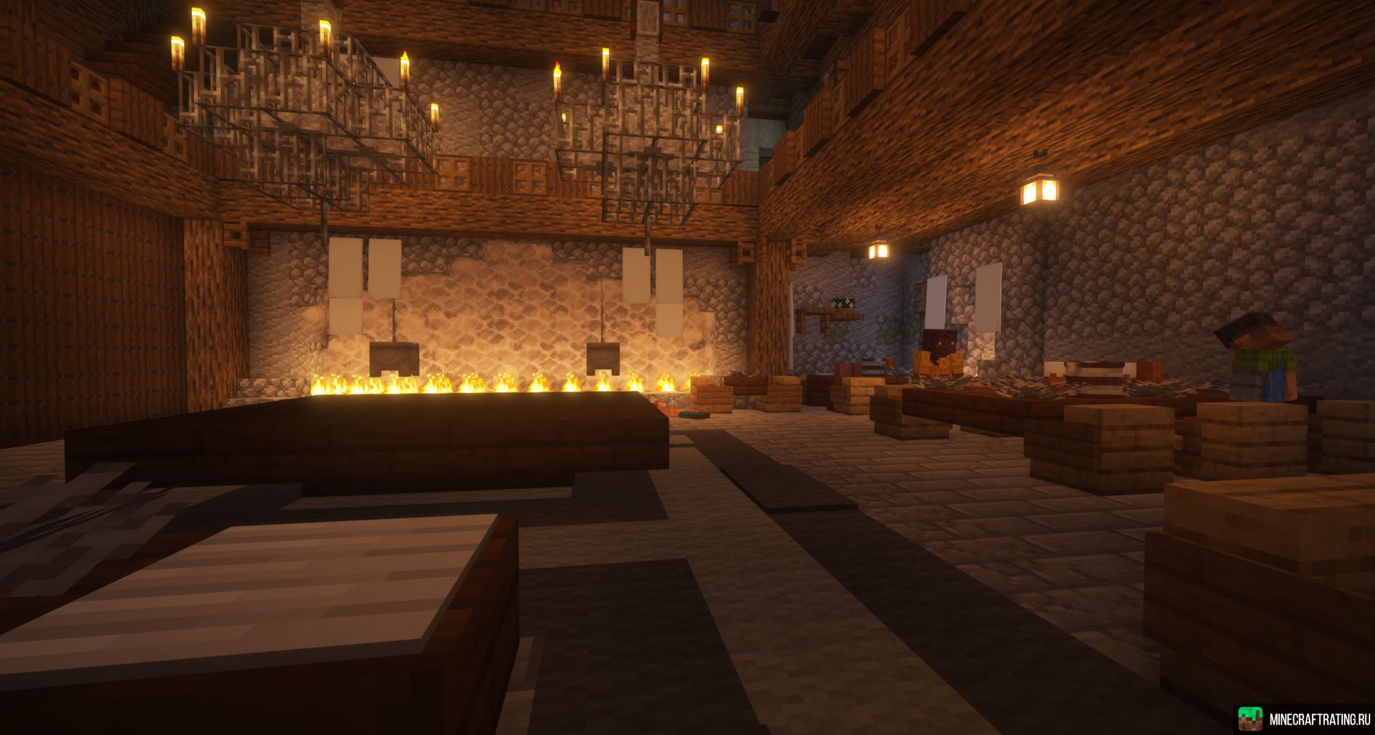 Скриншот QvMine сервер Майнкрафт