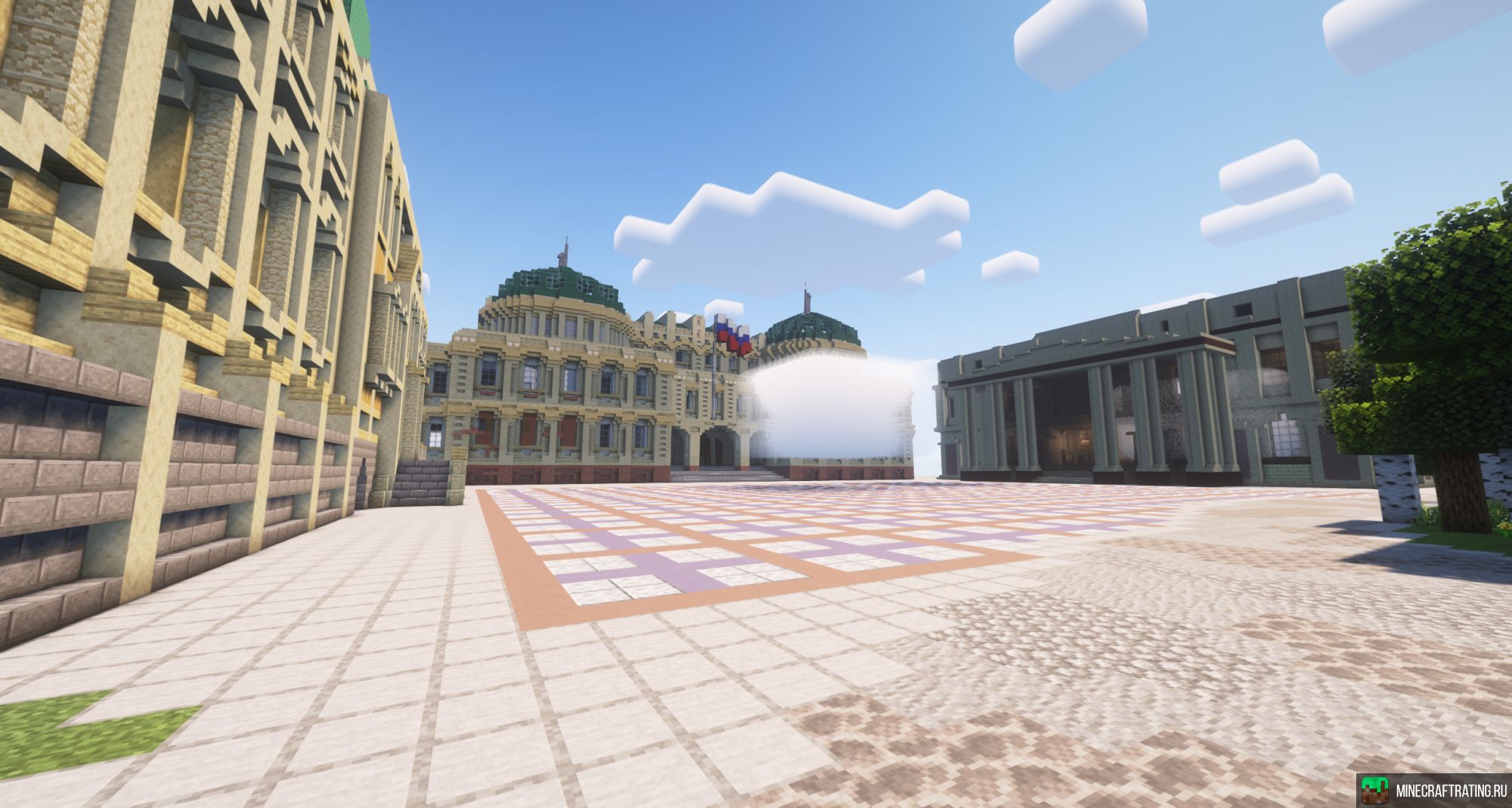 Скриншот QvMine сервер Майнкрафт