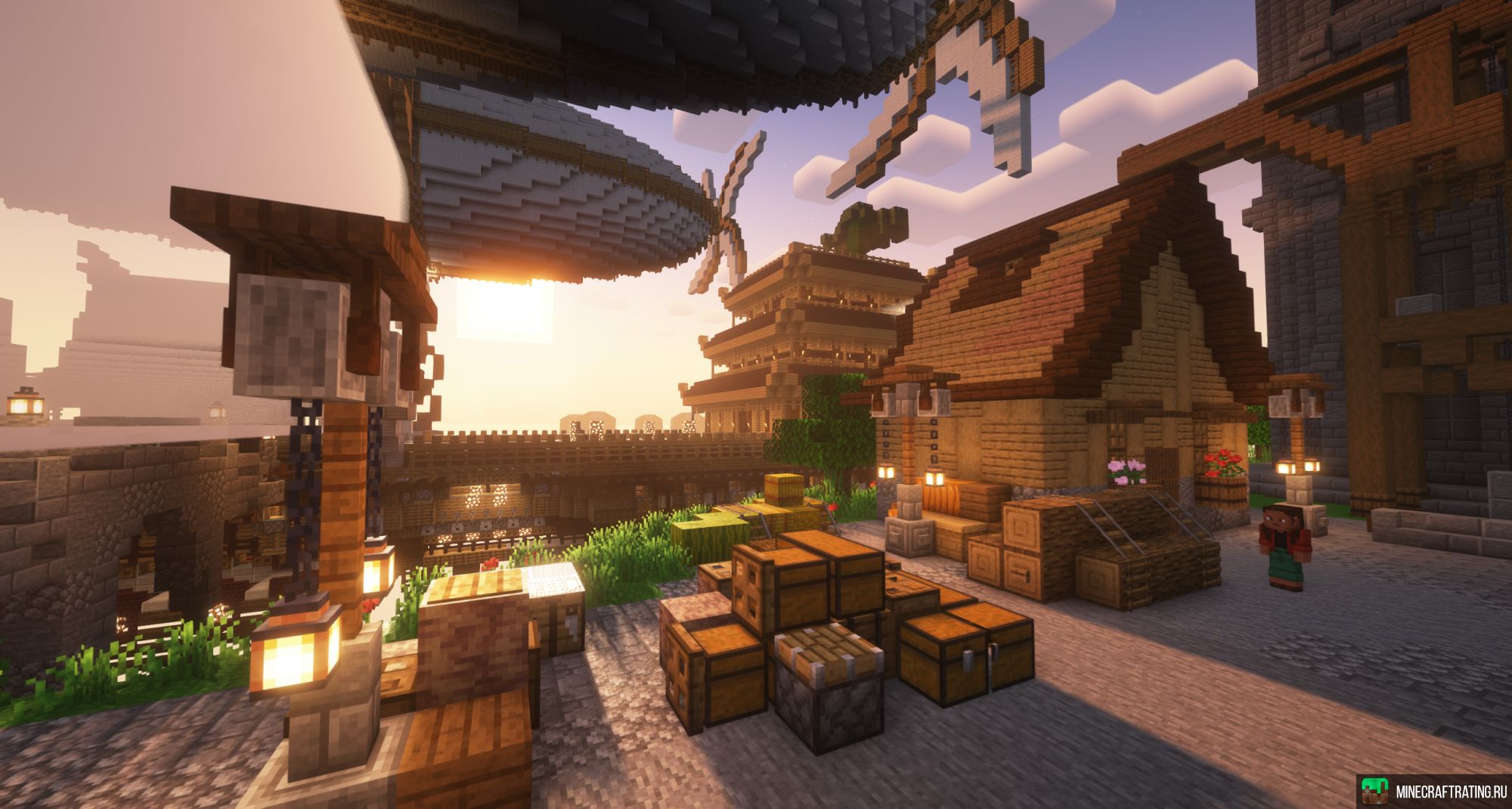 Скриншот QvMine сервер Майнкрафт